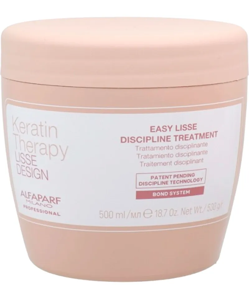 ALFAPARF TRATAMIENTO KERATIN THERAPY DISCIPLINE LISSE DESING X 500ML - Producto de belleza y estética en Almacén Sandra