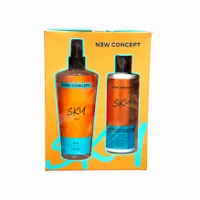 NEW CONCEPT KIT SPRAY PERFUMADO 250ML + CREMA 260ML HOMBRE SKY - Miniatura 1