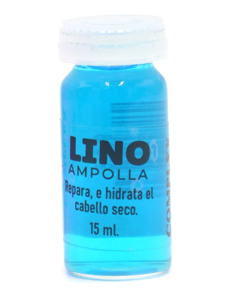 COMPLEX THERAPY AMPOLLA CAPILAR SEMILLA DE LINO AZUL X 15ML - Producto de belleza y estética en Almacén Sandra