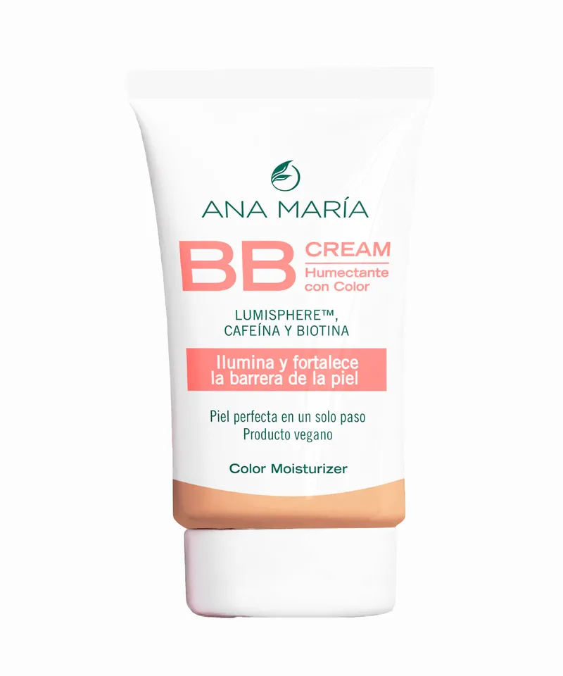 ANA MARIA CREMA HUMECTANTE CON COLOR BB CREAM OSCURO X 30GR - Producto de belleza y estética en Almacén Sandra
