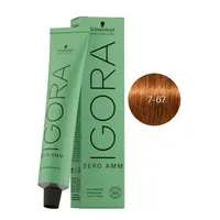 IGORA ZERO AMM TINTE RUBIO MEDIO CHOCOLATE COBRIZO N.7.67 X 60ML - Miniatura 1