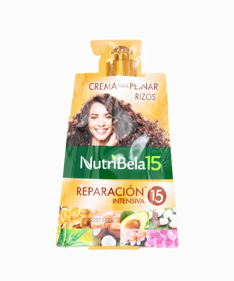 NUTRIBELA CREMA PARA PEINAR REPARACION INTENSIVA X 18 ML - Producto de belleza y estética en Almacén Sandra