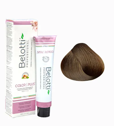 BELOTTI  COLOR PLUS 6.0 RUBIO OSCURO X 60ML - Producto de belleza y estética en Almacén Sandra